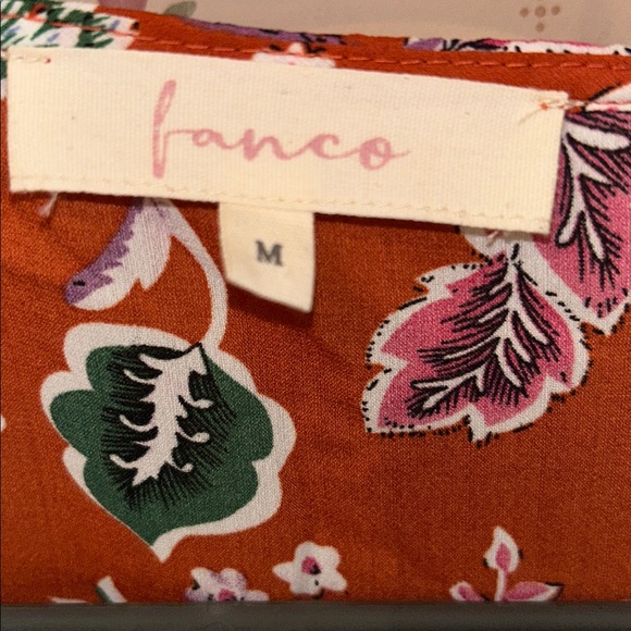 Kimono Floral Orange - Picture 4 of 7